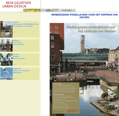 website reingeurtsen.nl Rein Geurtsen Urban Design